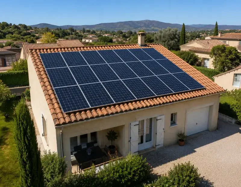 Prime à l'autoconsommation panneaux solaires Le Ferré — aide financière de l'État